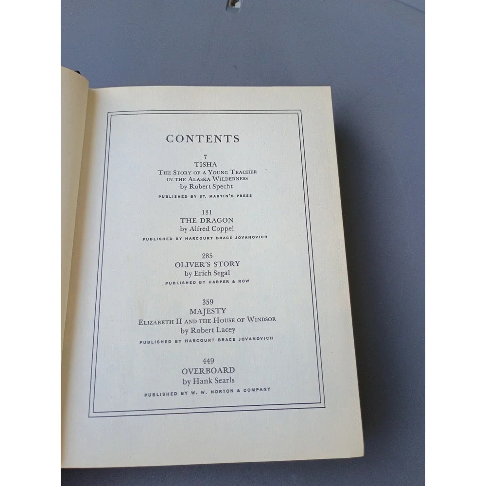 Readers Digest‎ Condensed Yellow Cover Volume 3 1977 1st Edition